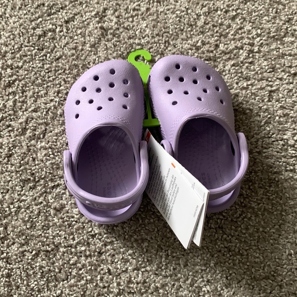 Crocs Size C4 Purple
